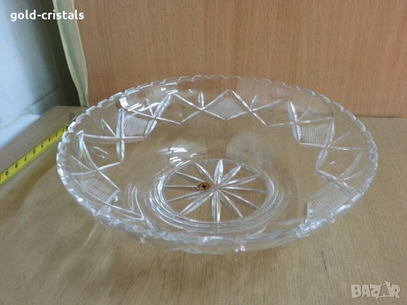 кристална купа фруктиера, снимка 1