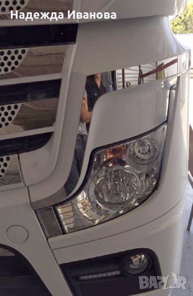 Декорация за фарове на Mercedes Actros MP4, снимка 1