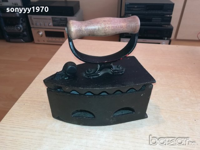 антика-ретро ютия-22х20х11см-метална-внос швеицария