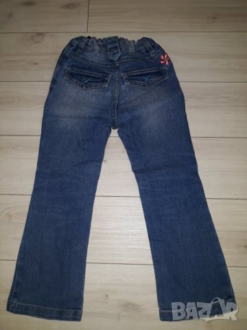 Детски сини дънки за момиче марка Lupilu , снимка 2 - Детски панталони и дънки - 23726854