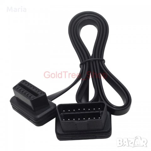 OBDII 16Pin кабел за диагностика мъжко-женско преходник, снимка 9 - Аксесоари и консумативи - 22179962
