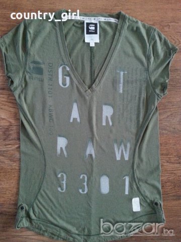 G-star - страхотна дамска тениска, снимка 2 - Тениски - 20981304