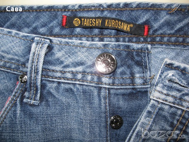 Дънки TAKESHY KUROSAWA  мъжки,размер 30, снимка 3 - Дънки - 17227083