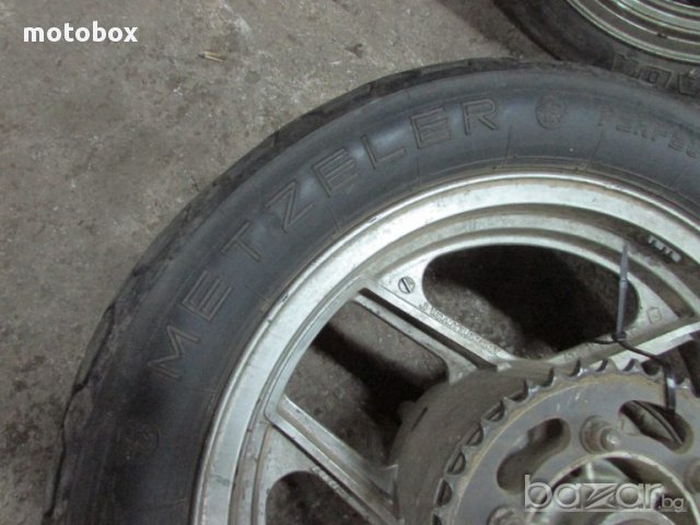 Джанти, предна и задна, задна гума 16 цола за Кавазаки Гпз 600 / 400 R: KAWASAKI GPZ 600/400 R., снимка 7 - Части - 13186223
