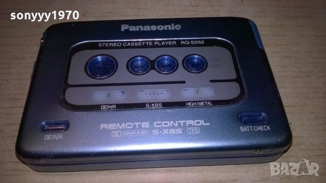 ПОРЪЧАН-panasonic rq-sx52 metal/dolby-внос швеицария, снимка 4 - Ресийвъри, усилватели, смесителни пултове - 23519889