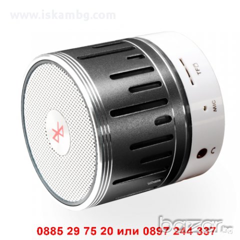 LED MP3 блутут колонка с FM радио, USB, TF Карта памет - код C-203, снимка 2 - RAM памет - 12254253
