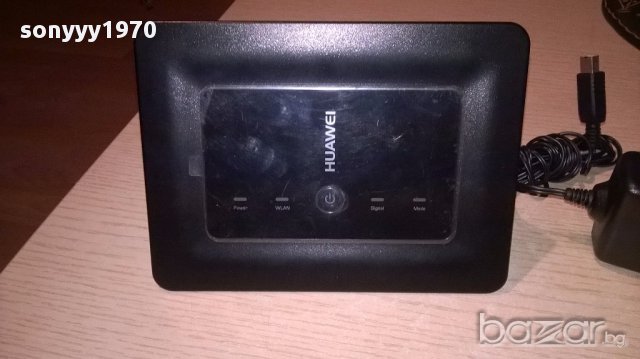 *Huawei e960-wireless gateway+адаптер-с слот за сим карта е, снимка 1 - Мрежови адаптери - 17809737