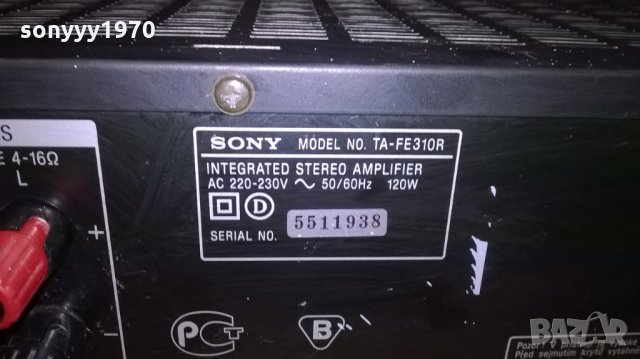 sony ta-fe310r stereo amplifier-внос швеицария, снимка 10 - Ресийвъри, усилватели, смесителни пултове - 22687554