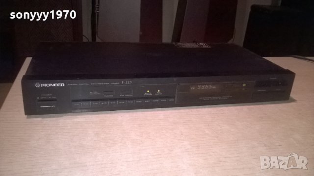 pioneer f-223 stereo tuner-made in japan-внос англия, снимка 11 - Ресийвъри, усилватели, смесителни пултове - 23864930