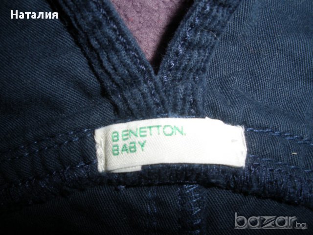 Детски гащеризон на Бенеттон, 6-9 мес, 68 см., снимка 2 - Бебешки гащеризони - 14244477