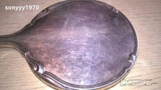 АНТИКА-Ретро огледало-метално-27х14см-внос швеицария, снимка 10 - Антикварни и старинни предмети - 18474771