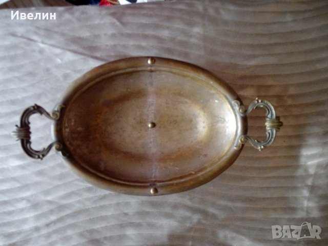 стара бронзова купичка,лъжичник, снимка 2 - Антикварни и старинни предмети - 21923633