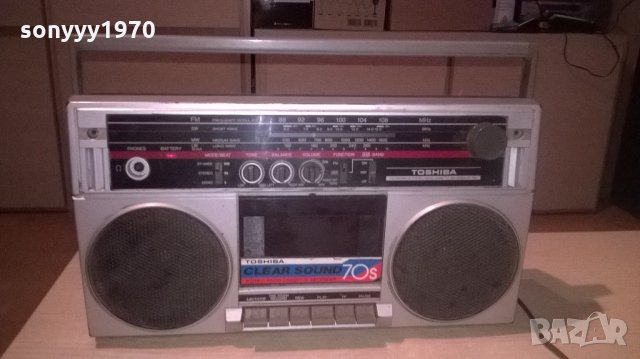 toshiba rt-70s-ретро колекция, снимка 2 - Радиокасетофони, транзистори - 21825778