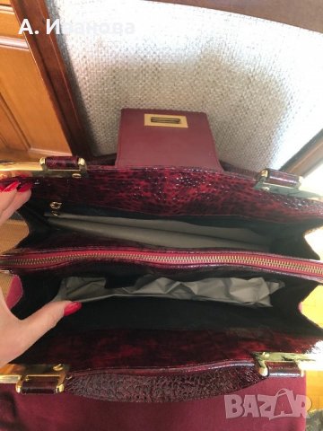 Дамска чанта естествена кожа Mattioli, снимка 2 - Чанти - 24575605