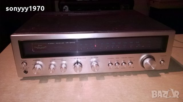 kenwood kr-2400 stereo receiver-made in japan-внос швеция, снимка 10 - Ресийвъри, усилватели, смесителни пултове - 22786108
