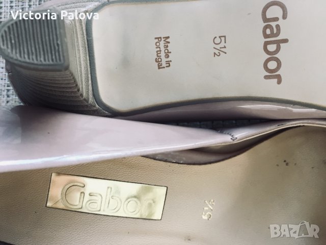 Класика.обувки GABOR,made in Portugal 🇵🇹 , снимка 8 - Дамски елегантни обувки - 25537834