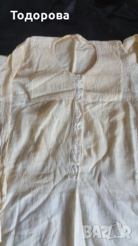 Автентична ефирна къса кенарена риза 4, снимка 3 - Антикварни и старинни предмети - 26105711