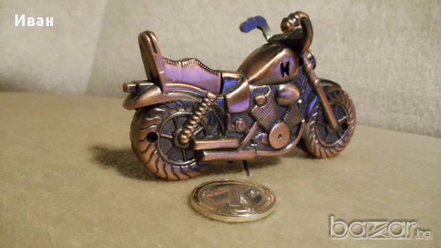 Запалка настолна мотор Харли Дейвитсън, снимка 5 - Антикварни и старинни предмети - 17421196