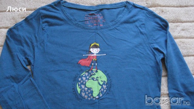 тениска+клин+туника+2 блузи, снимка 4 - Детски Блузи и туники - 20335711