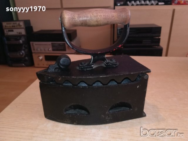 антика-ретро ютия-22х20х11см-метална-внос швеицария, снимка 7 - Колекции - 20620976