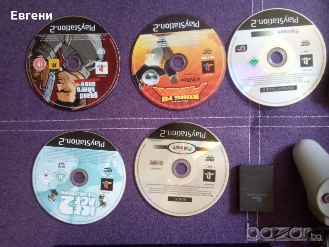 PS2 PlayStation 2 + 10 игри + 1 джойстика + Хакната Конзола комплект , снимка 3 - Игри за PlayStation - 21476353