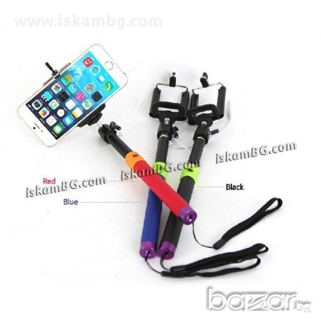 2 в 1 Селфи монопод + бутон за снимане, снимка 7 - Други - 13457737
