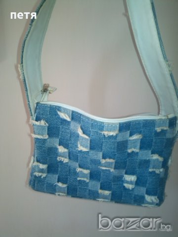 уникален дънков комплект намален, снимка 4 - Дамски обувки на ток - 18535395