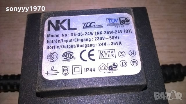 nkl 24v-36va adapter-внос швеицария, снимка 6 - Други - 21811778