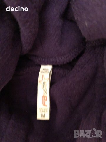 Лилав суичър с интересна яка, снимка 4 - Суичъри - 23276823