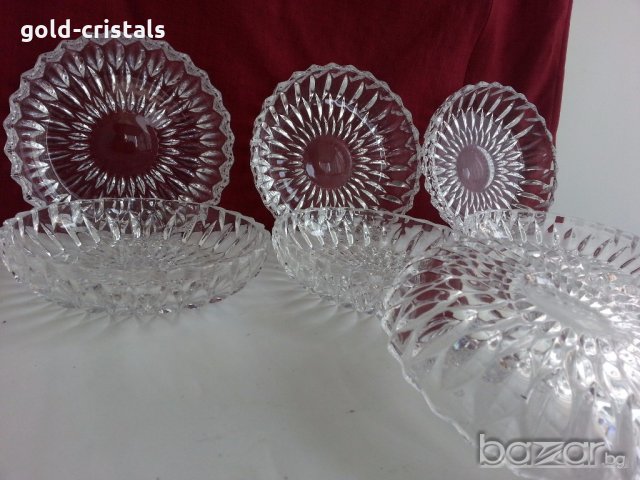 кристални чинии  купи, снимка 8 - Антикварни и старинни предмети - 19375855