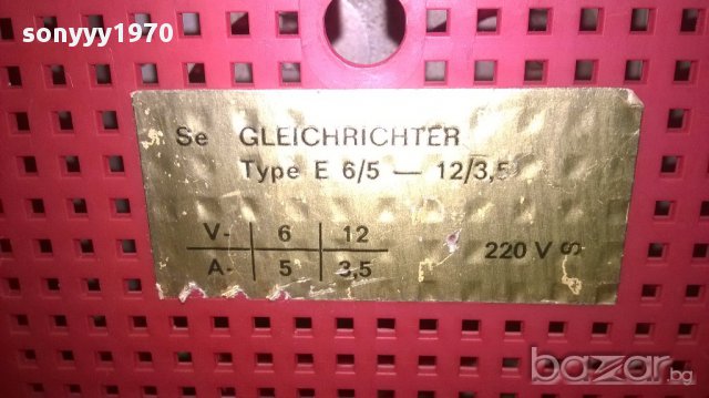 Оригинално немско зарядно за 6 и 12 волта-внос швеицария, снимка 11 - Аксесоари и консумативи - 12978362