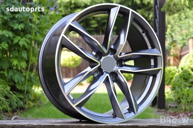 18" RS Ал. Джанти Ауди 5X112 AUDI A4 b8 b9 A5 A6 A7 A8 Q3 Q5 Q7 II, снимка 4 - Гуми и джанти - 25894507