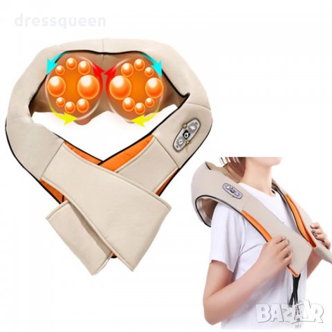 2223 3D шиацу масажор за цяло тяло, снимка 13 - Други стоки за дома - 25072506