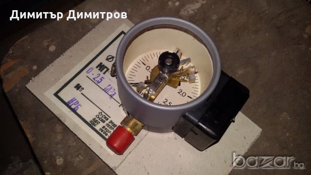 Електро контактен манометър ЕКМ