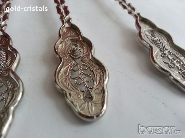  вилици и лъжици филигран, снимка 2 - Антикварни и старинни предмети - 19994504