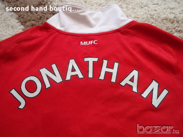 Намалена Nike Man Utd футболна тениска екип сезон 2010/2011, снимка 2 - Спортни дрехи, екипи - 11352911