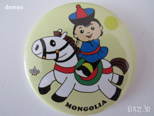  Автентичен метален магнит-отварачка от Монголия, серия, снимка 9 - Други ценни предмети - 25851553