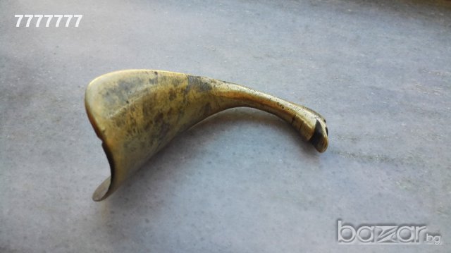 Стара бронзова обувалка, снимка 4 - Антикварни и старинни предмети - 17883895