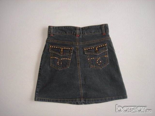 Дънкова пола-панталон за девойка,158 см. , снимка 4 - Детски рокли и поли - 16452289