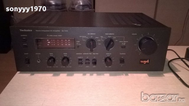 Technics su-v4a dc amplifier-580w-made in japan-от швеицария, снимка 8 - Ресийвъри, усилватели, смесителни пултове - 17859549