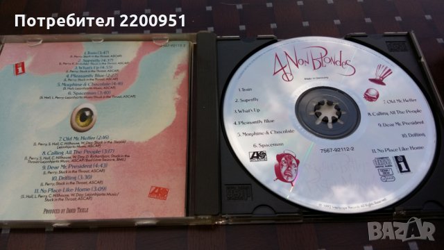 4 NON BLONDES, снимка 2 - CD дискове - 26008214