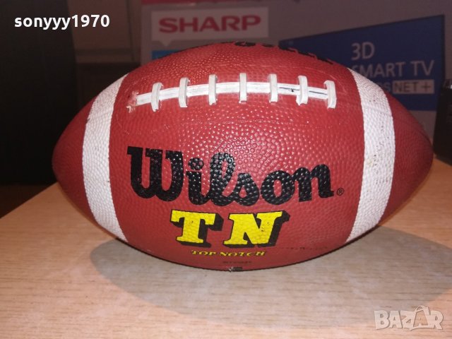 wilson tn-30x20см-топка за ръгби-внос швеция, снимка 10 - Колекции - 21517239