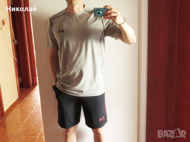 Under Armour Carbon Heather  Raid T-Shirt, снимка 8 - Тениски - 25902160