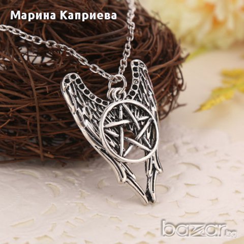 Колие "Supernatural"- Angel /К-53/