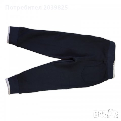 Анцуг, Долнище, Ватирано, Черно, Синьо, Тъмно, Тъмно синьо, Спортно долнище, За момче, 1 - 6 години, снимка 14 - Панталони и долнища за бебе - 22425557
