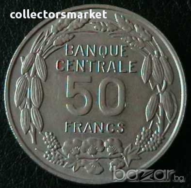50 франка 1960, Камерун