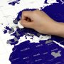 1503 Светеща световна карта за изтриване Travel Life, снимка 12