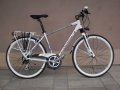 Продавам колела внос от Германия спортен градски велосипед SHEER MAN 28 цола преден амортисьор, снимка 1 - Велосипеди - 24459053