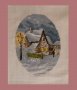 Гоблен Фенерчето "Зимна къща с фенер“ или „Снежното градче”, снимка 1 - Гоблени - 15092124