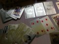 Тесте златни карти за игра с 24 карата златно покритие-пластик, снимка 7